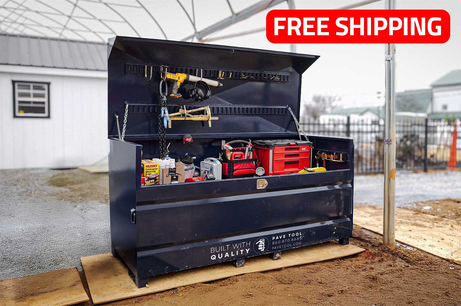 BARBoxx | Jobsite Box | Hardscaping Utility Box – Pave Tool Innovators