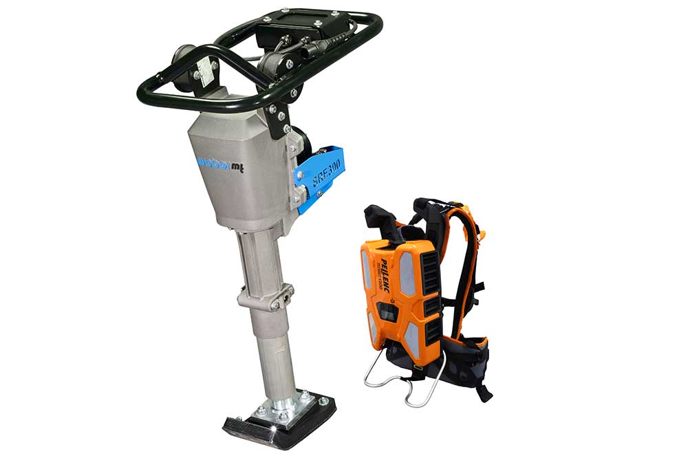 Weber SRE 300 Rammer | Zero Emission Cordless Compactor – Pave