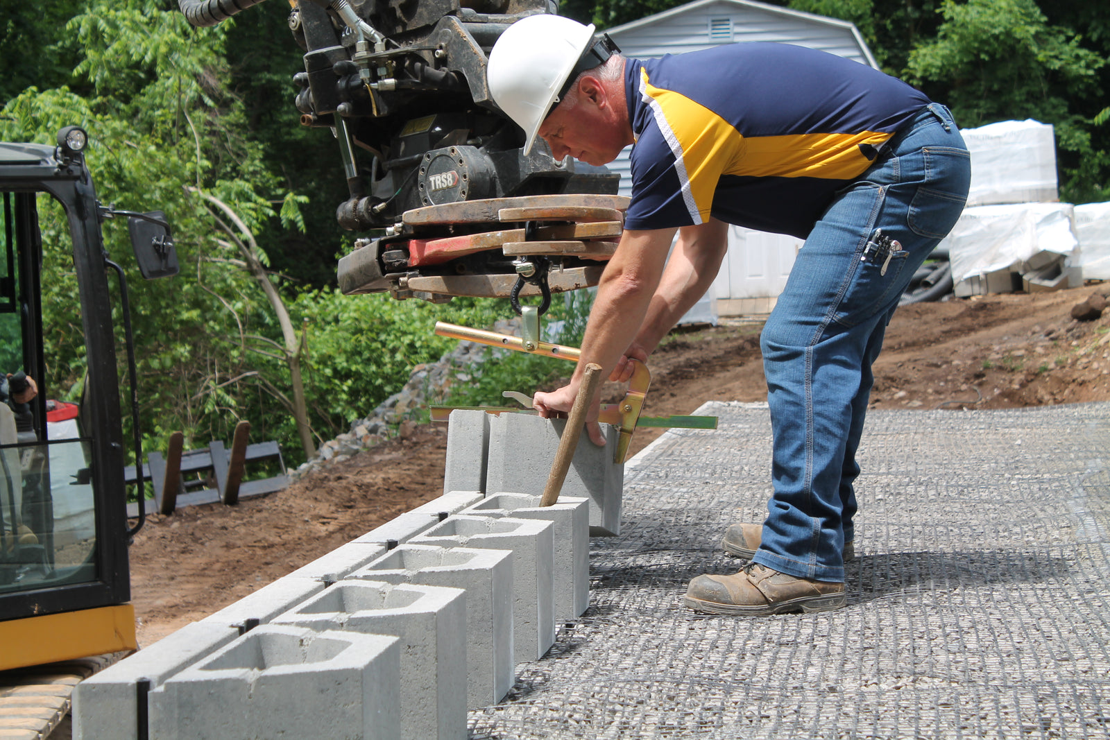 Geogrid Basics: What to Know for Retaining Walls & Hardscaping