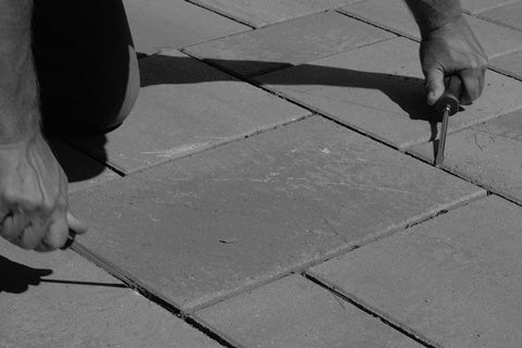removing a paver
