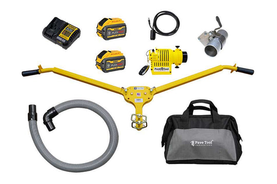 MVP Paver Vac Ergo Assist Package with Remote (Backordered ETA TBD)