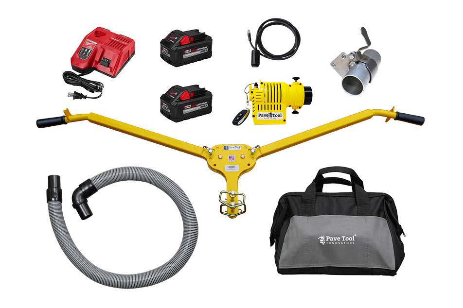 MVP Paver Vac Ergo Assist Package with Remote (Backordered ETA TBD)