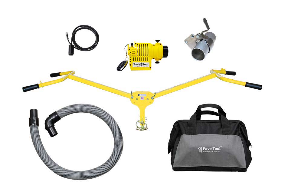 MVP Paver Vac Ergo XL Package with Remote (Backordered ETA TBD)