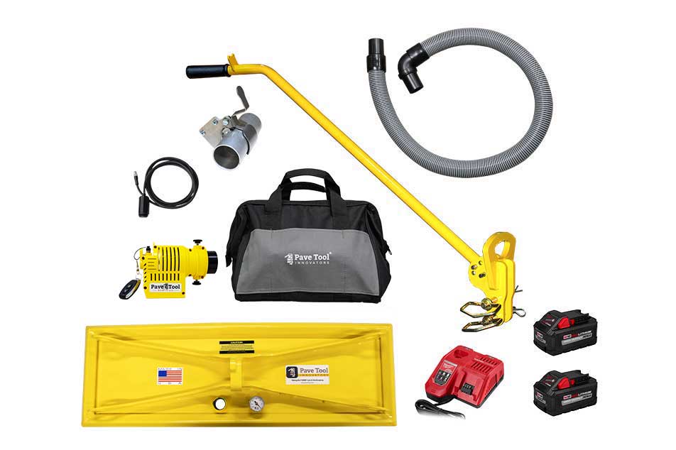 MVP Paver Vac Machine Package with Remote (Backordered ETA TBD)