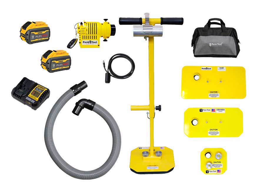 MVP Paver Vac T-Handle Package with Remote (Backordered ETA TBD)