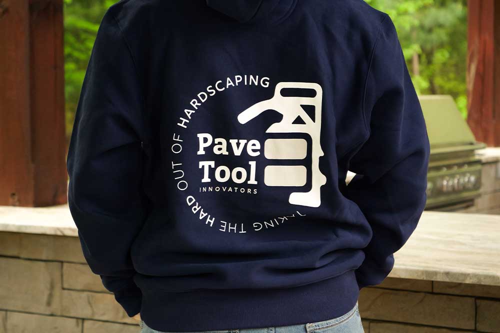 Navy Hoodie Back