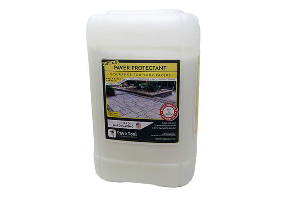 quick-e-paver protectant, 5gallons, 5gal, protect pavers, patio, walkway, shield, grime, easy