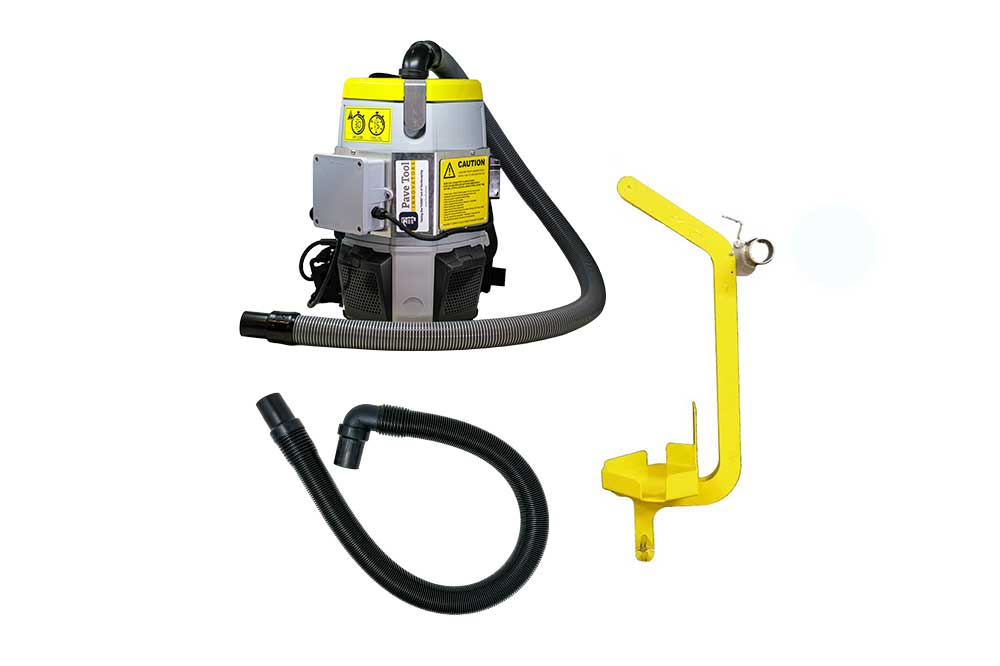 VMB Machine Package, Vac Max Battery Backpack, No Batteries, Vac Mount, 4' Vacuum Hose, 5' Vacuum Hose, Vac Max Relief Valve
