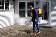quick-e-paver cleaner, 1gallon, 1gal, clean pavers, patio, walkway, dirt, grime, wash, apply, application, spray, sprayer