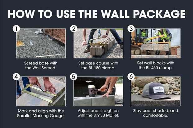 how to use the wall system