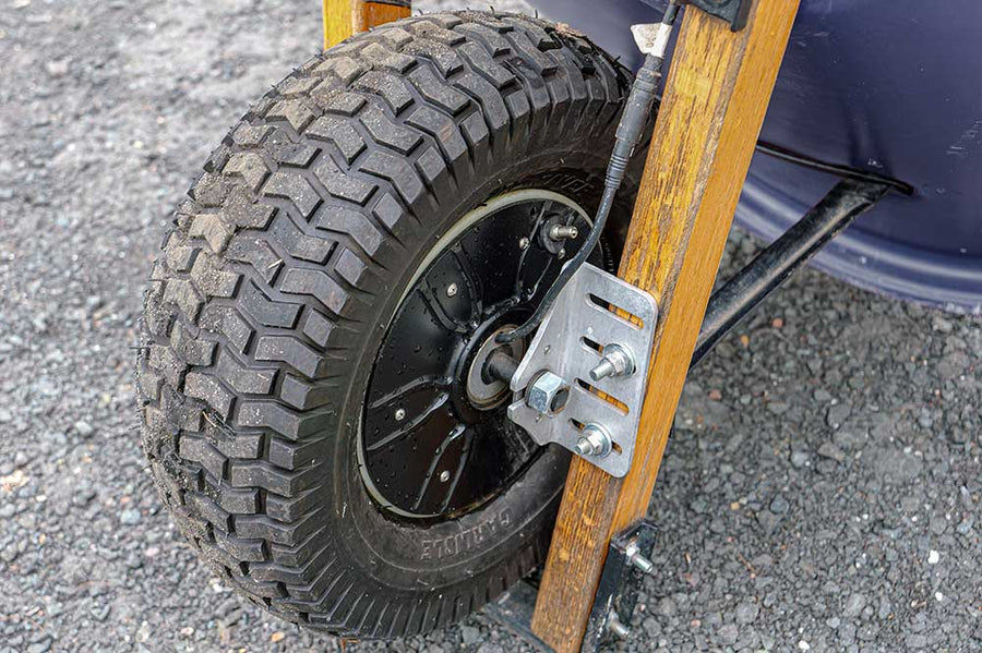 Power Wheelbarrow Kit | Electric Wheelbarrow Upgrade & Kit – Pave Tool ...