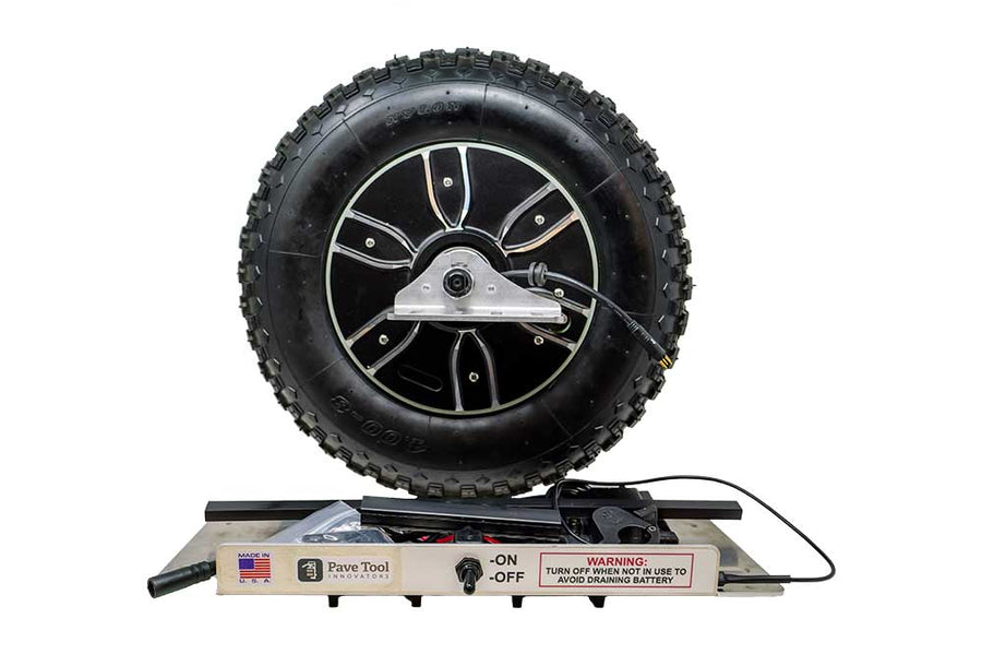 Power Wheelbarrow Kit | Electric Wheelbarrow Upgrade & Kit – Pave Tool ...