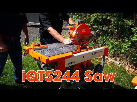 iQTS244 10" Dry Cut Tile Saw