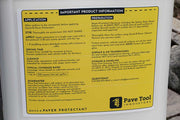 quick-e-paver protectant, 5gallons, 5gal, protect pavers, patio, walkway, shield, grime, easy, instructions