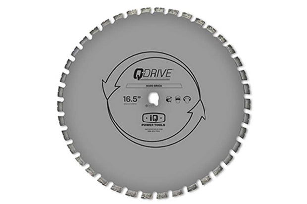 16.5 Hard Brick Blade for iQ Power Tools MS362 Saw 16.5" Blade