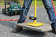 Paver Tool Innovators ES T-Handle Paver Package D2 T-Handle with pads, venturi and hose attaches to a compressor to pick up products for the hardscaping industy.
