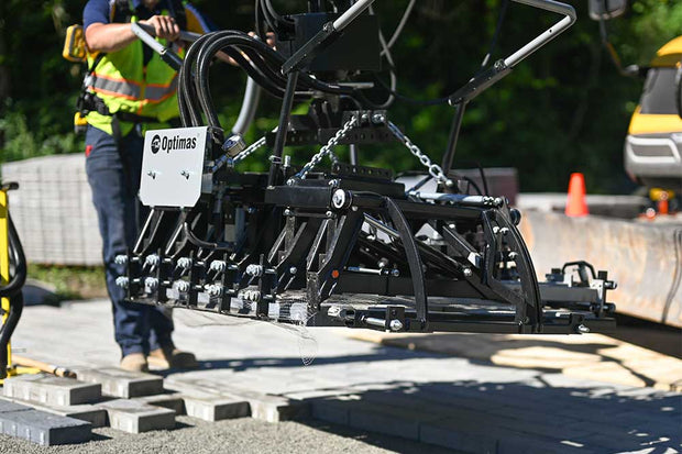 Paver Compression Machine Optimas Commercial Paver Laying Machines | Paver Edging Tool