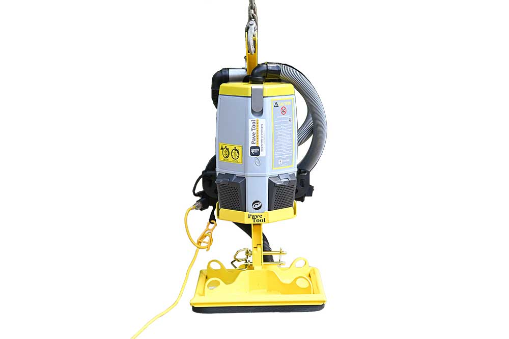 Vax Max E Machine Pkg suction equipment for picking porous pavers and natural stone