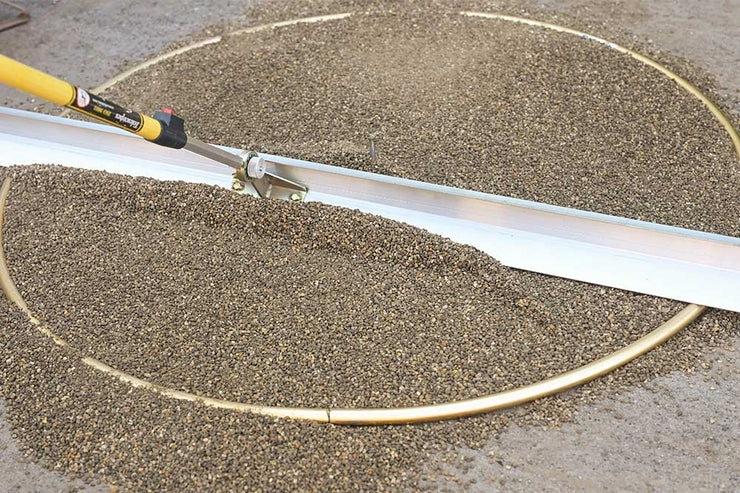 Quick-E-Radius Screed Rails | Best Screed Tools for Fire Pit