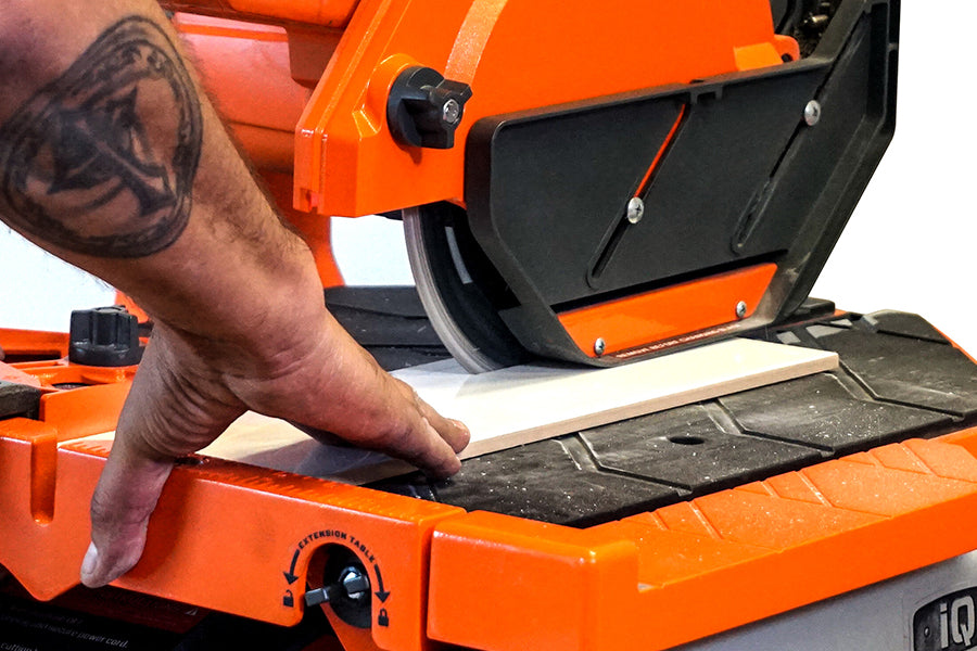 iQ TS244 Dry-Cut Tile Saw | Best Dustless Tile Saw for Contractors