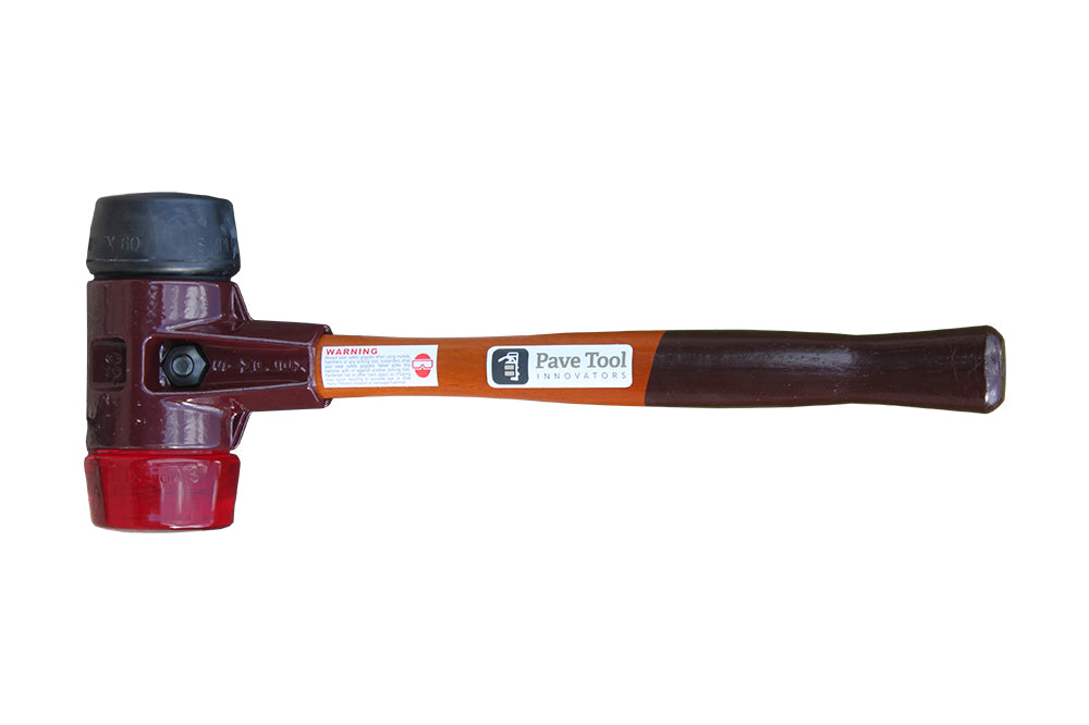 Halder Sim60 Mallet | Durable Dual-Head Hardscape Mallet